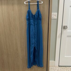 Abercrombie & Fitch  Blue Sleeveless Dress - size small